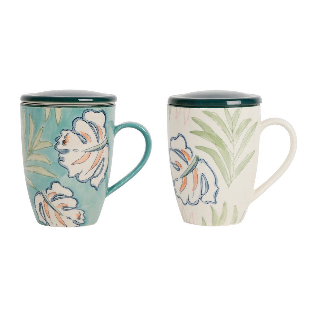 TISANIERE TROPIC'ART  SET DE 2 30CL