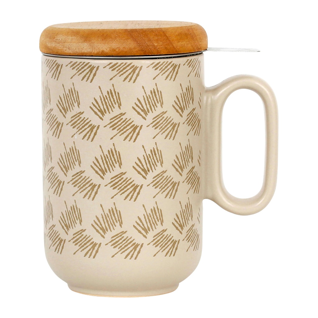 TISANIERE BALTIKA BEIGE 0,5L FILTRE INOX