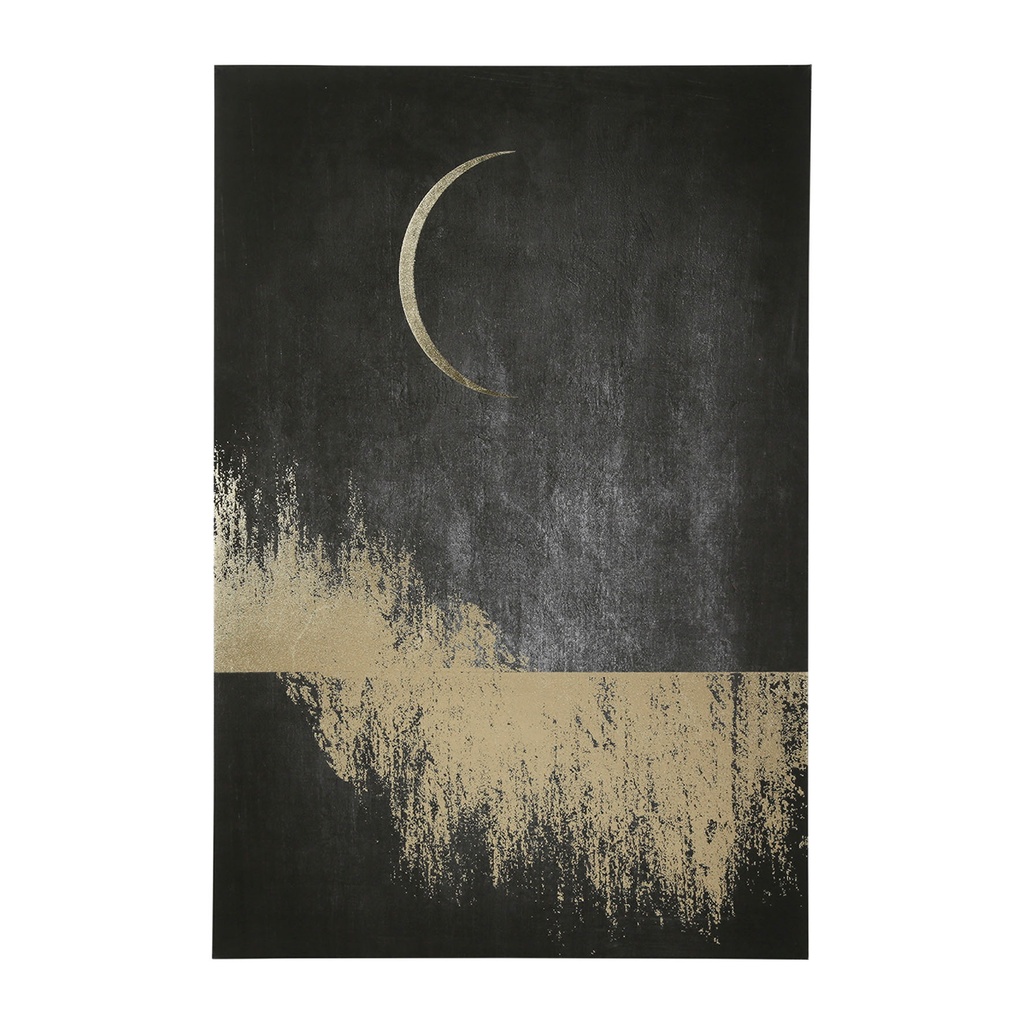TABLEAU ASTRE BRUN FONCE 60X90