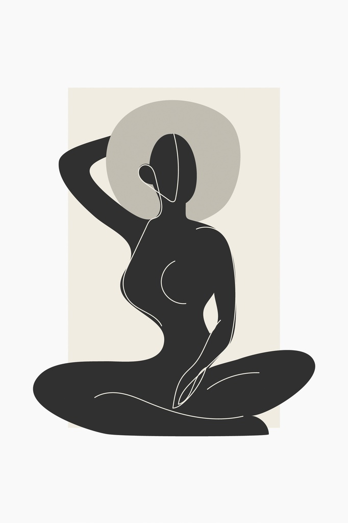 TOILE 45X65 SILHOUETTE
