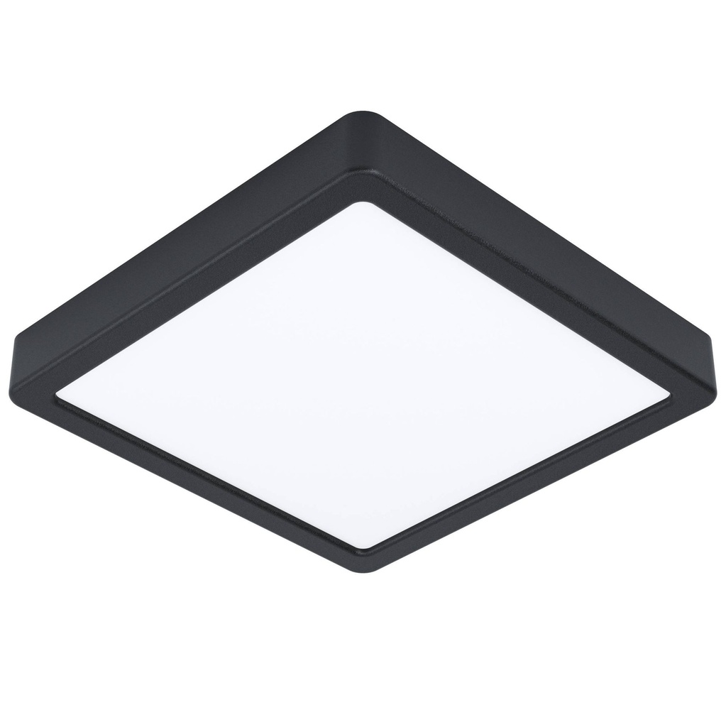Fueva-z Led Luminaire en Saillie Carree/210 1x16.5w Alu/noir