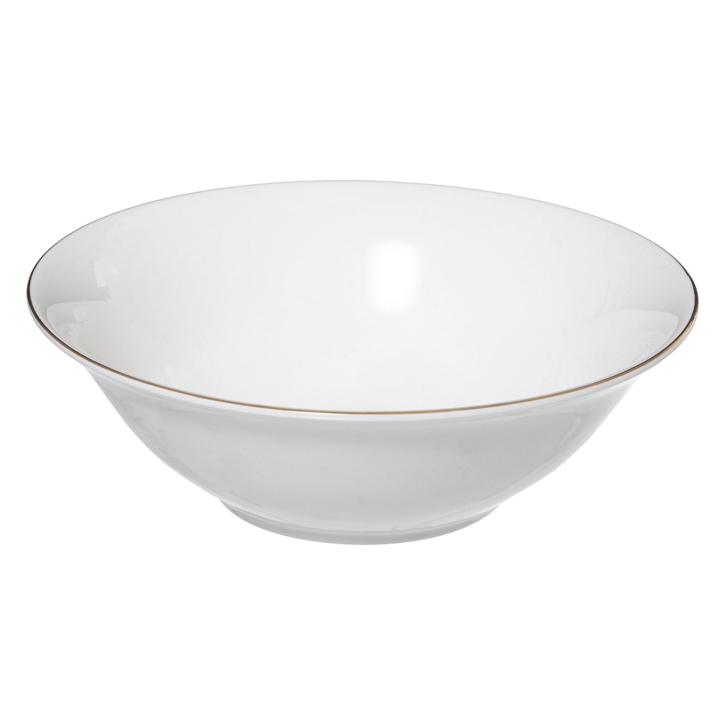 SALADIER PETIT SALON D22CM PORCELAINE BLANC