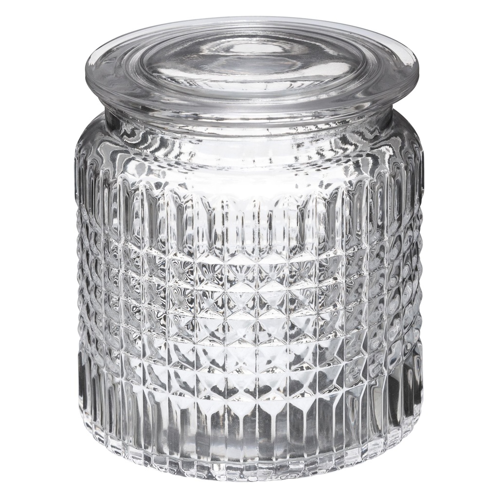 POT A COTON PRECIOUS 11X12CM VERRE TRANSPARANT
