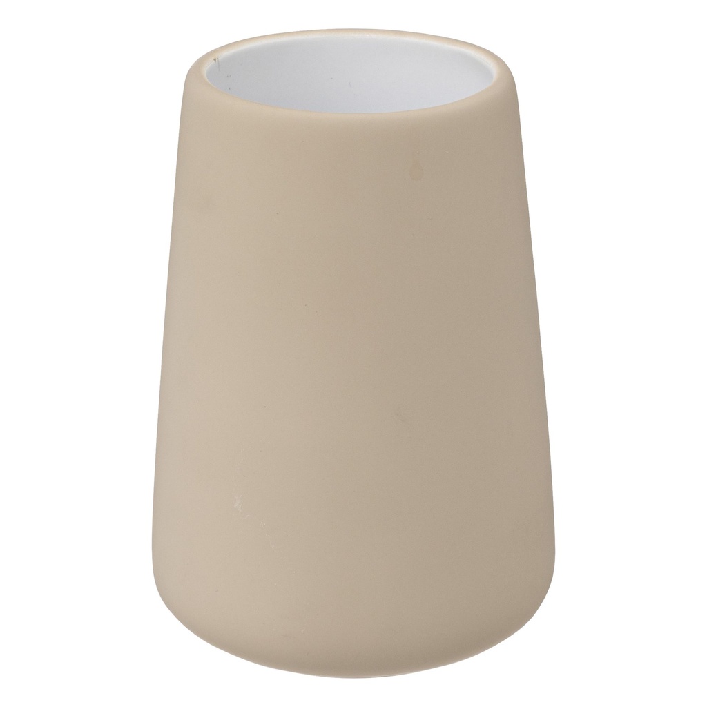 GOBELET RUBBER 8.3X11.8CM BEIGE