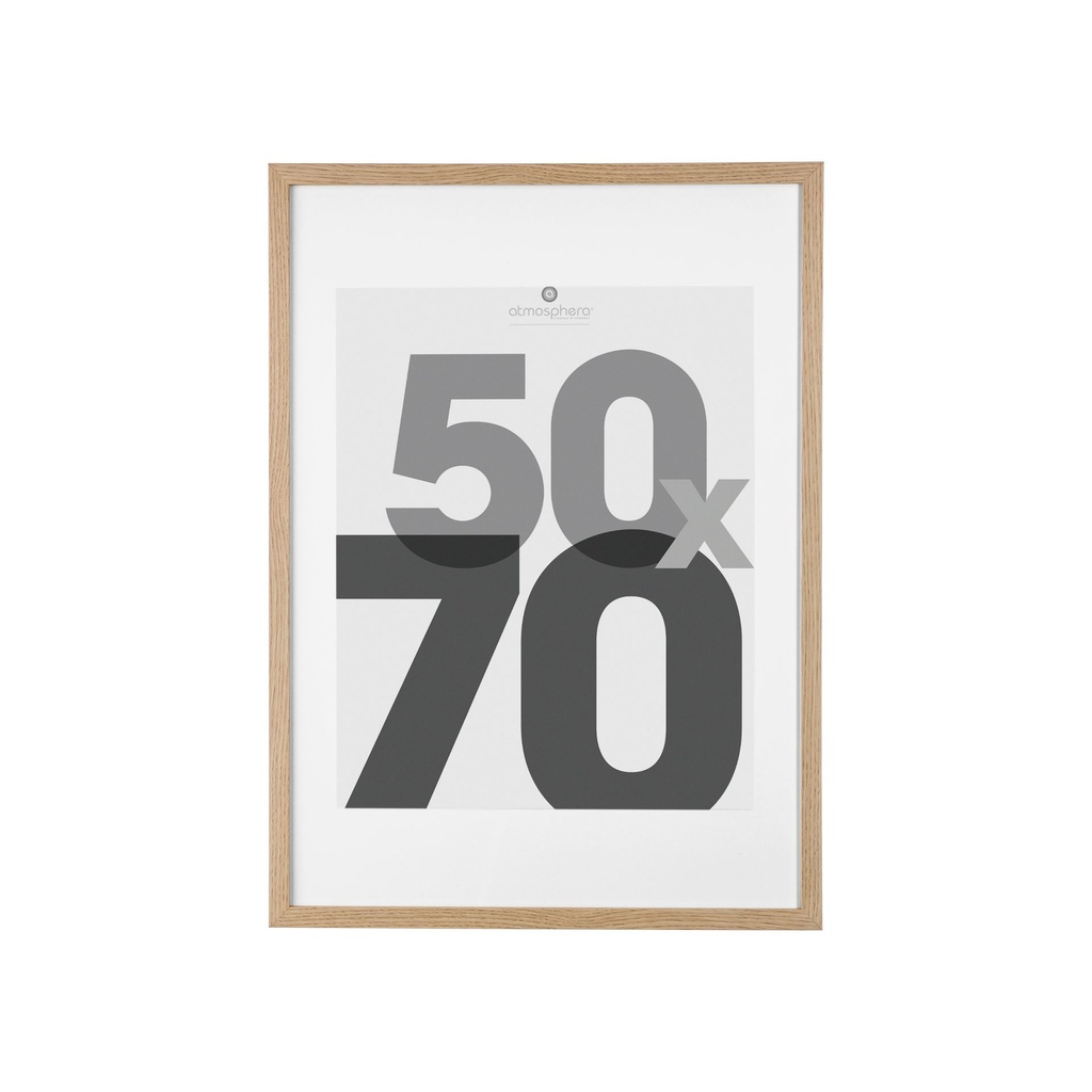 CADRE PHOTO EVA 50X70CM MDF BEIGE