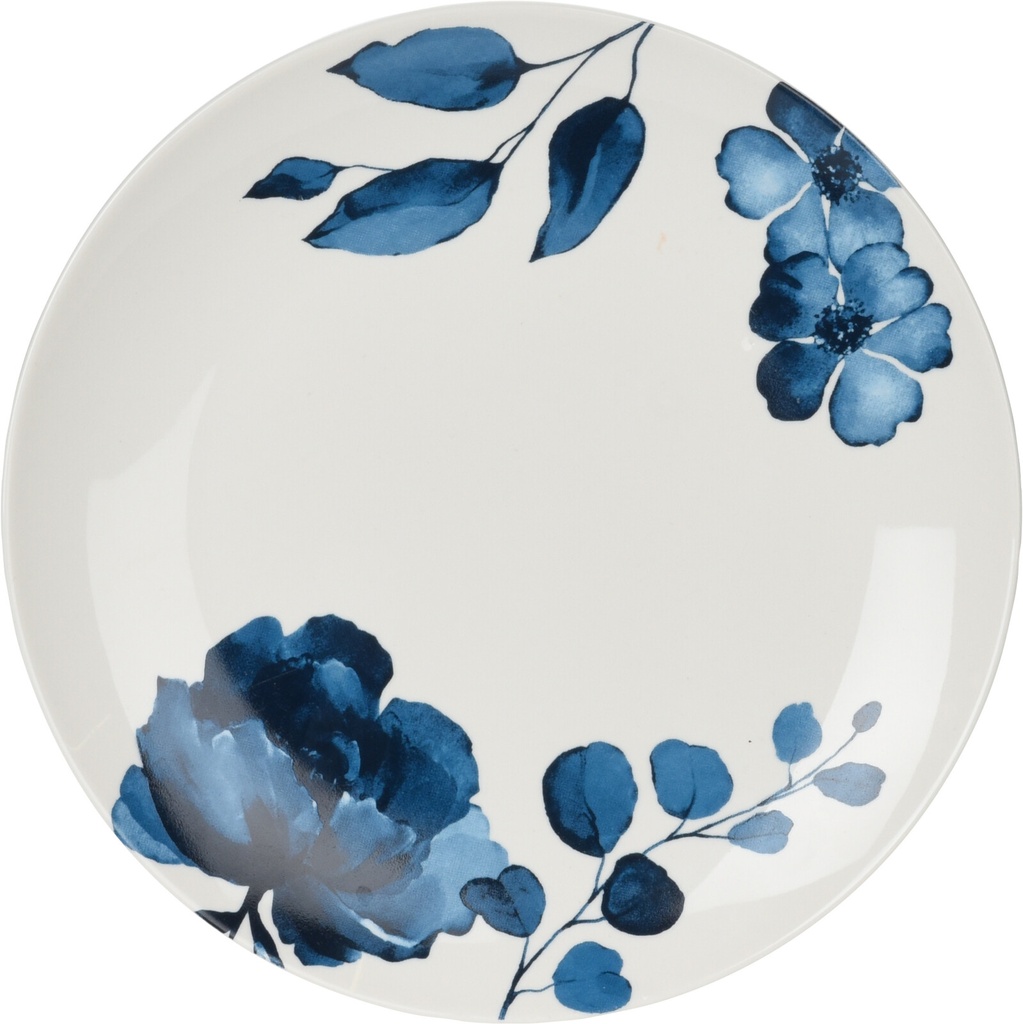 ASSIETTE PORCELAINE 20.5X2CM 3 ASSORTI