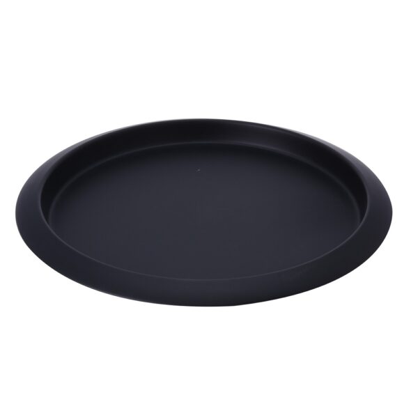 PLATEAU INOX 35X2.5CM NOIR