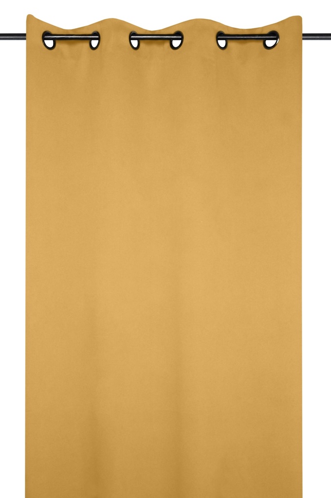 RIDEAU OCCULTANT NOTTE 135X250
MOUTARDE - 100%PE