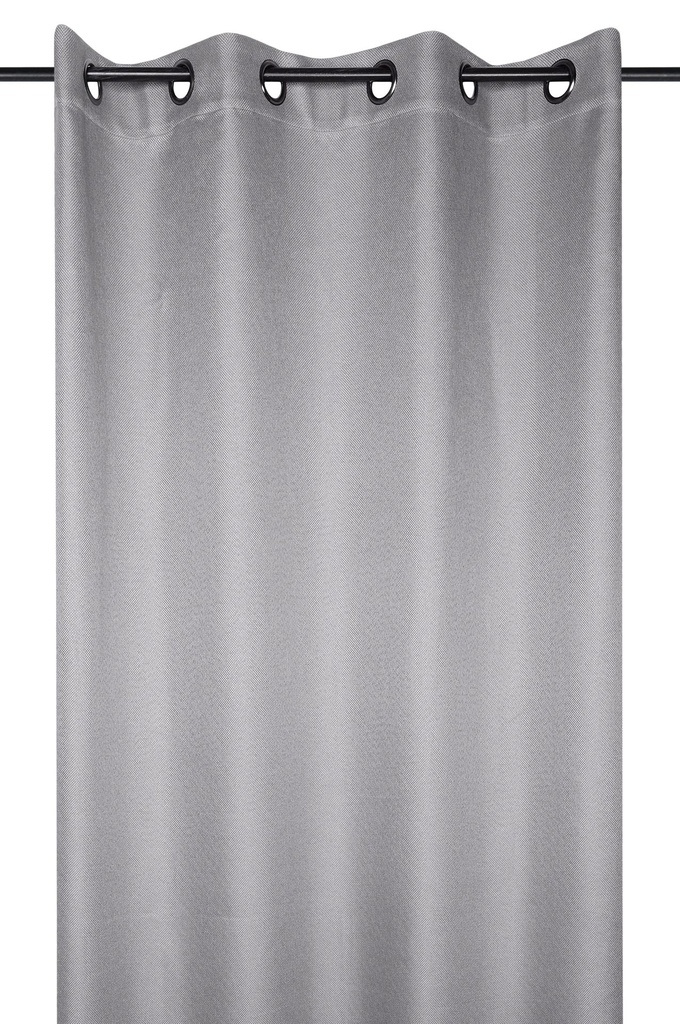 RIDEAU OCCULTANT COPENHAGUE 140X260 PERLE - 100%PE
