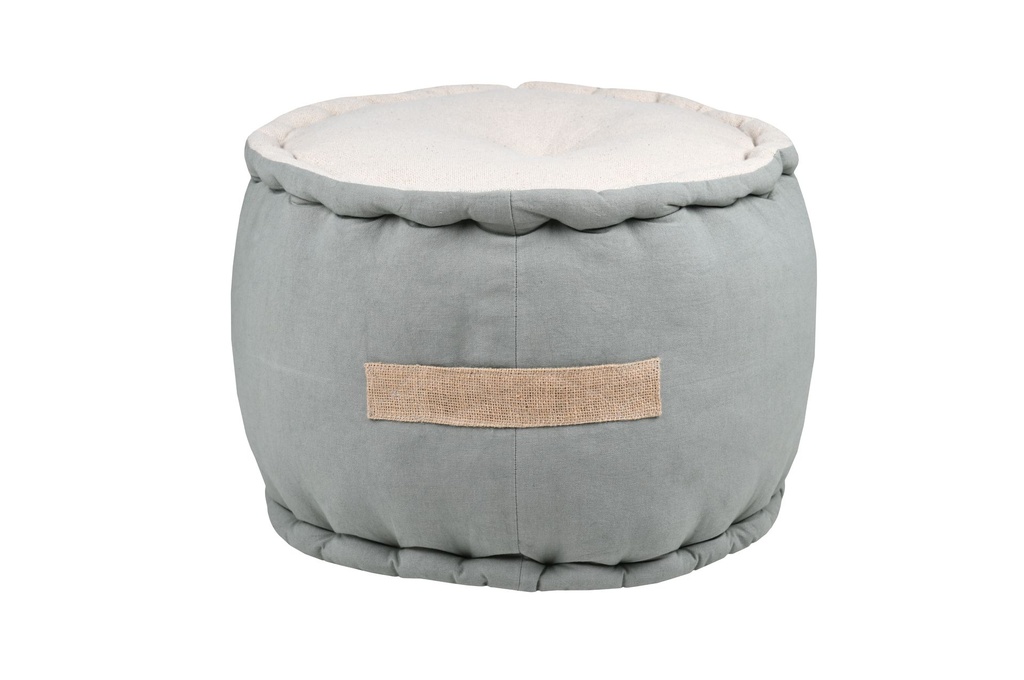 POUF ROND ASANA 40X30
SAUGE COTON RECYCLE