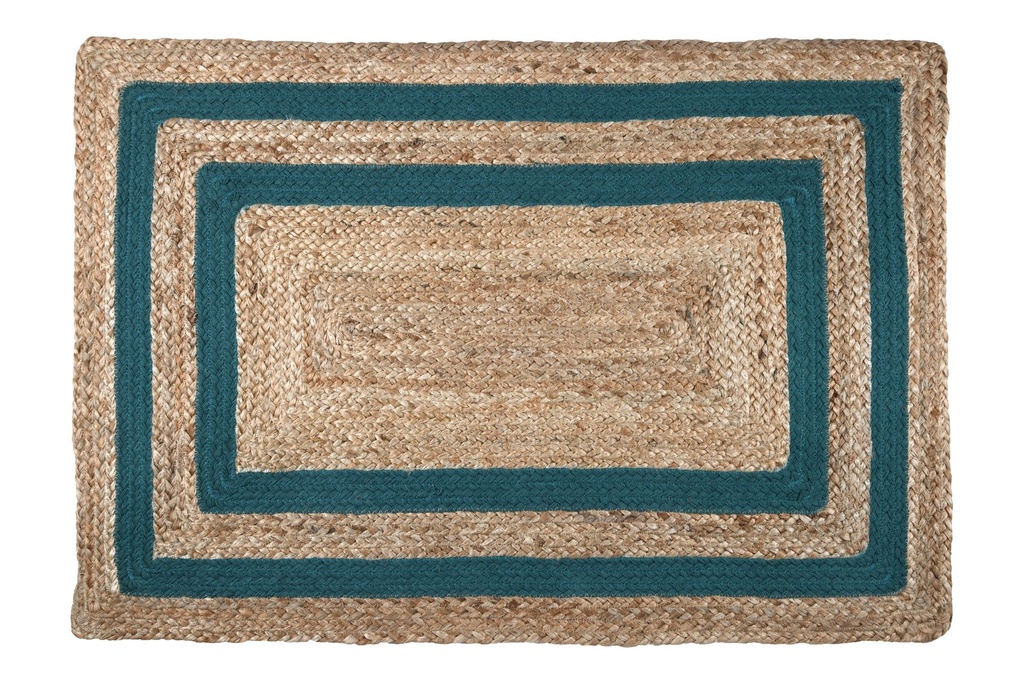 TAPIS BERRY 60X90 CM
EMERAUDE 80%JUTE 20%CO