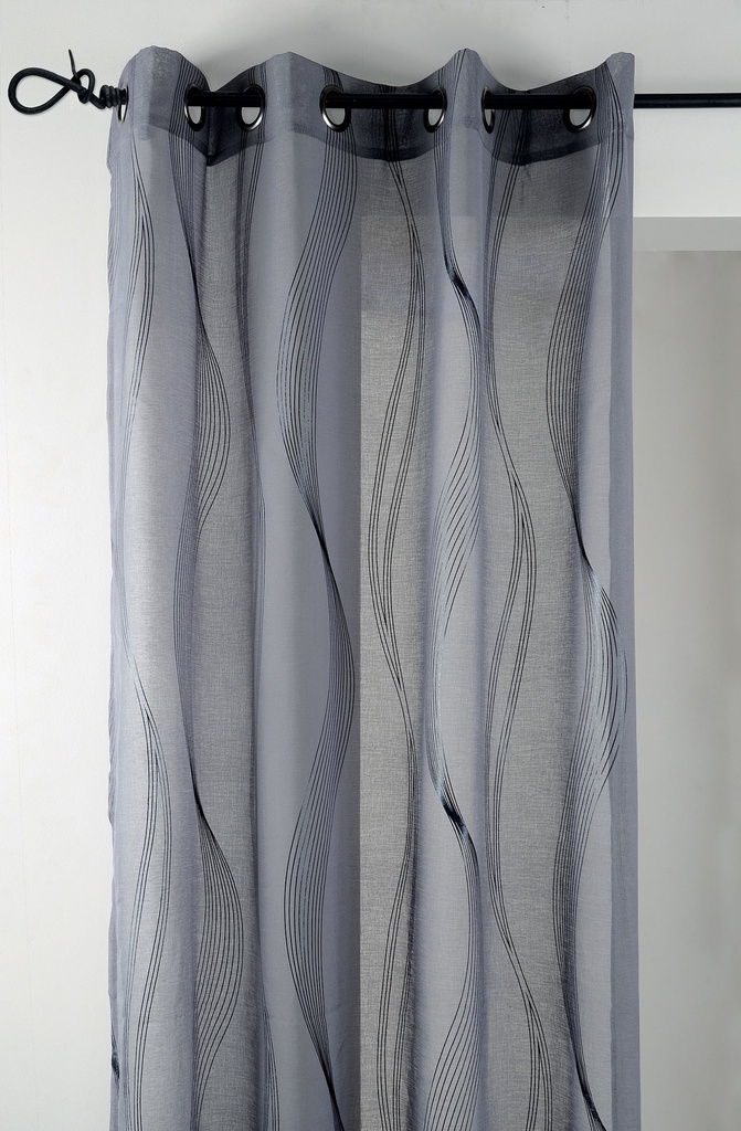 VOILAGE SAOUIRA 135X240 100%PE
ANTHRACITE