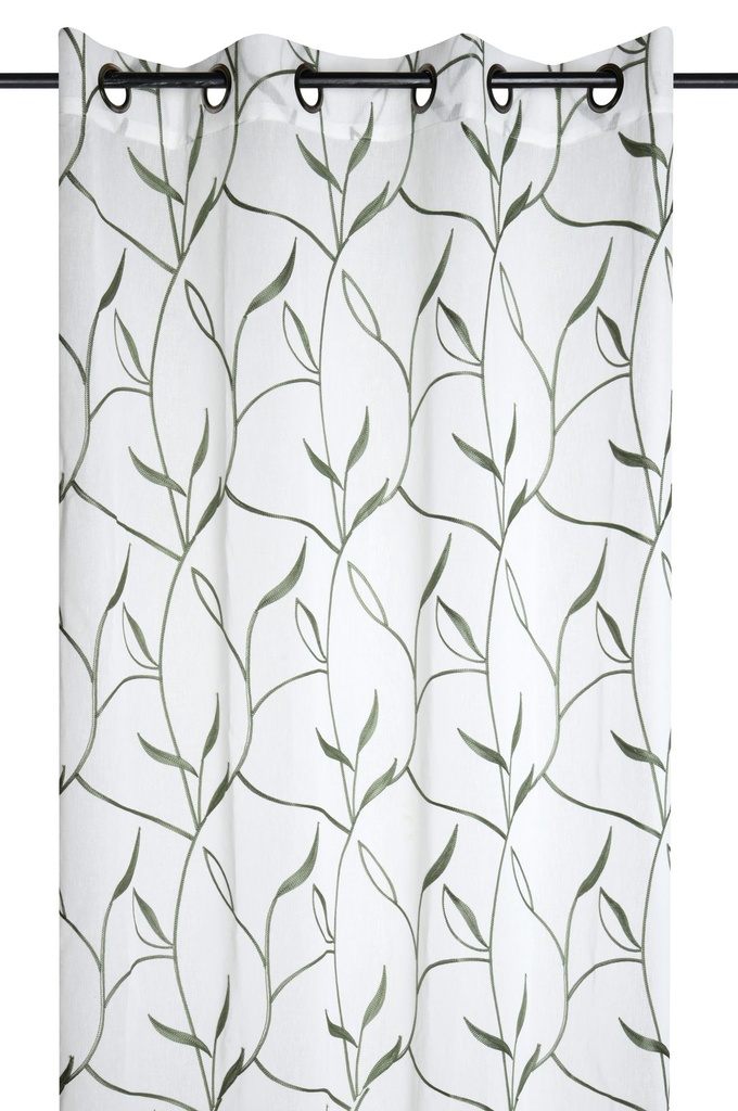 VOILAGE ACANTHE 140X260 CM
VERT - 100% PE