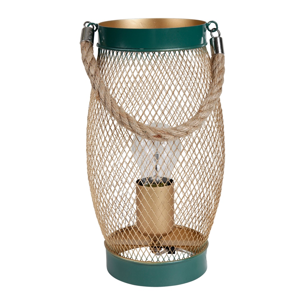 LAMPE LANTERNE MAILLE HEXA D15XH27