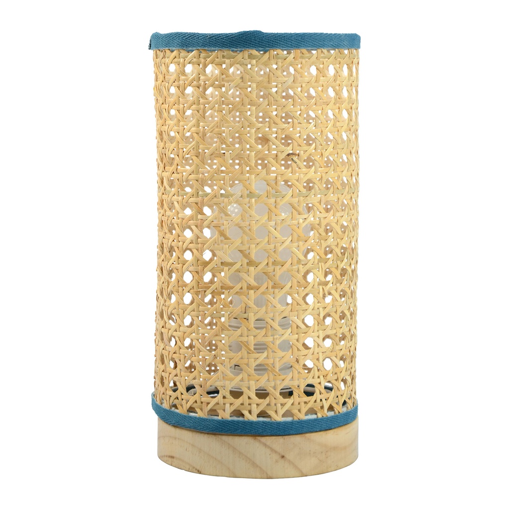 LAMPE CYL BALAMEA BLEU D12XH25