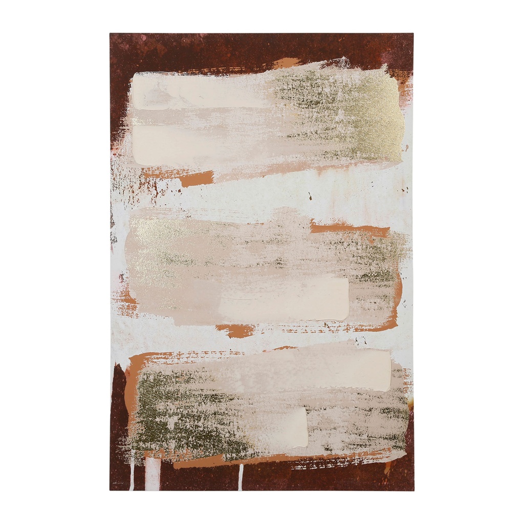 TABLEAU HORIZON DORÉ 60X90CM 