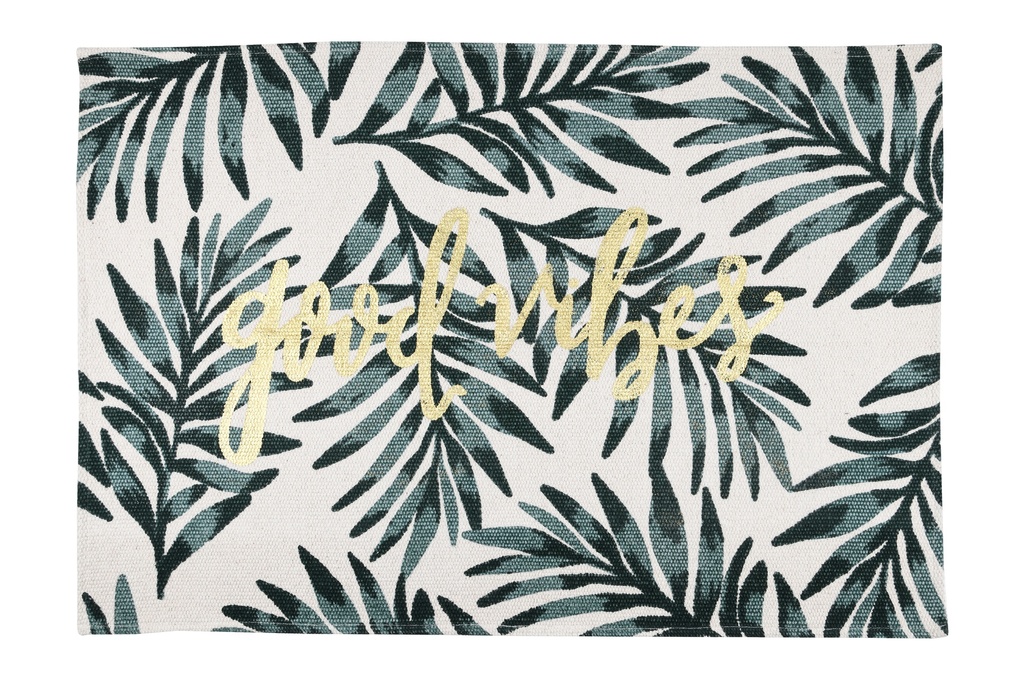 TAPIS VIBES 60X90 CM
ECRU 100%COTON