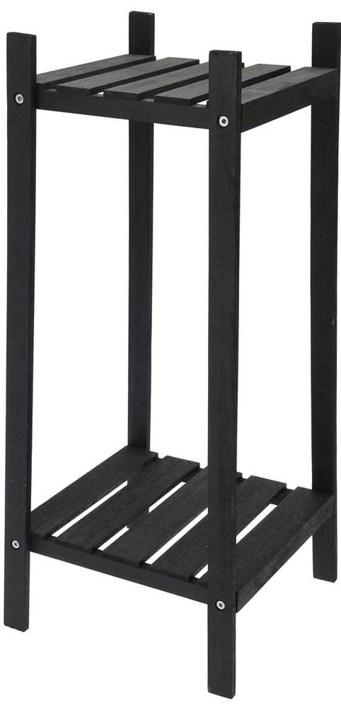 ETAGERE 2 COUCHES NOIR