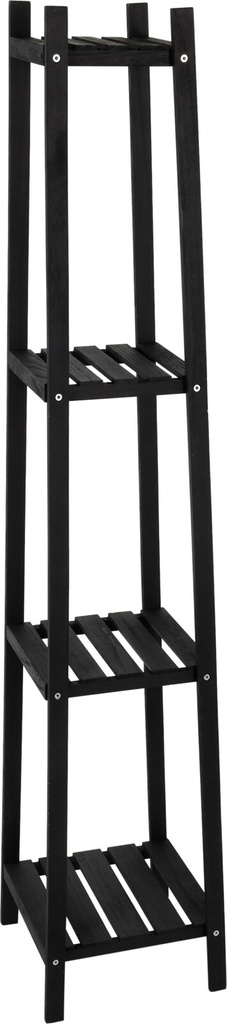 ETAGERE 4 COUCHES NOIR