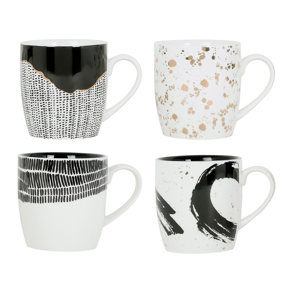 TASSE THE X4BTE LIGNE B+N 30CL