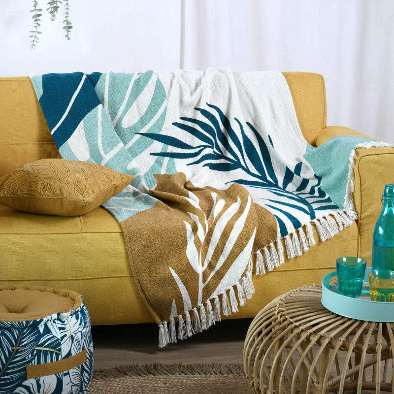 PLAID ALOHA MULTICOLORE 125X150