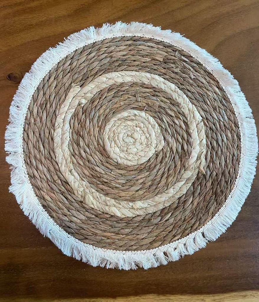 Set de Table Decoratif en Osier
