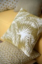 COUSSIN ORPHEA 40X40
MOUTARDE - 100% PE