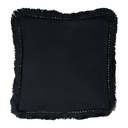 HOUSSE COUS AMERIDA NOIR 45X45