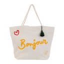 SAC BONJOUR AMORE BLC 55X21X40