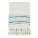 PLAID COURBA EMERAUDE 170X130