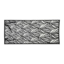 TAPIS MADERIA NOIR+ECRU 180X80