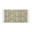 TAPIS GREEN WASH C+KAKI 140X70