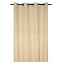 Rideau Sirius Moutarde 140x260